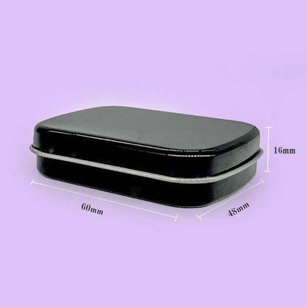 2kpl Peltilaatikot Mini Box SILVER silver