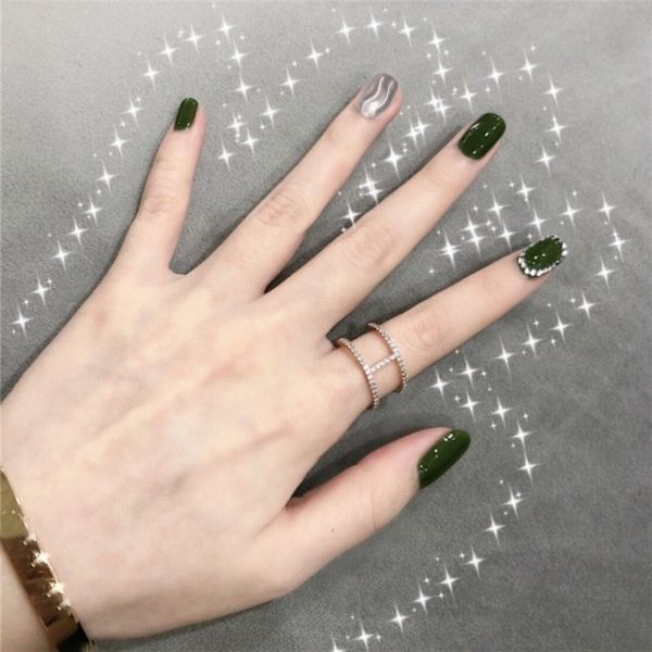 French Fake Nails Christmas False Nail F78 F78 F78