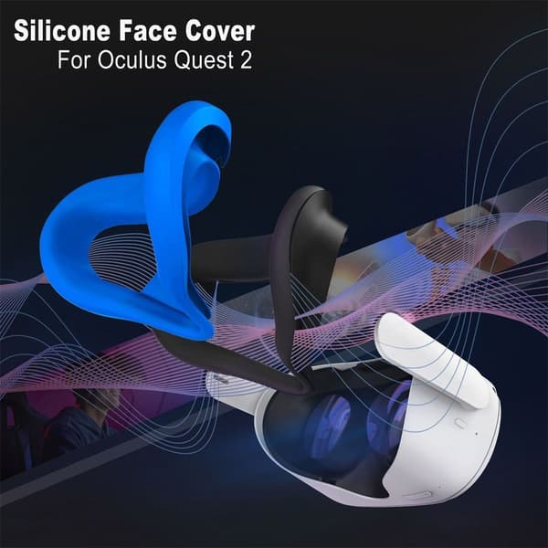 VR Controller Grip Lens Protector Cover SORT black