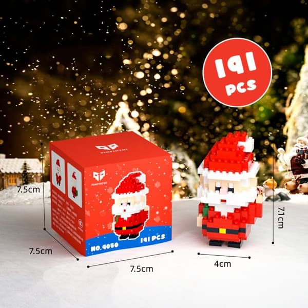 Santa Claus Building Blocks Action Figures Model 2 2 2