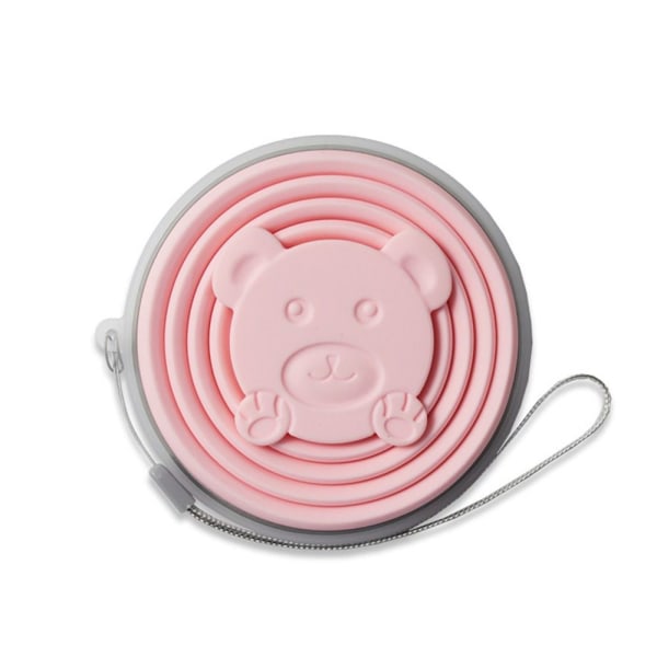 Silikon Vikkopp Kaffekoppar ROSA pink