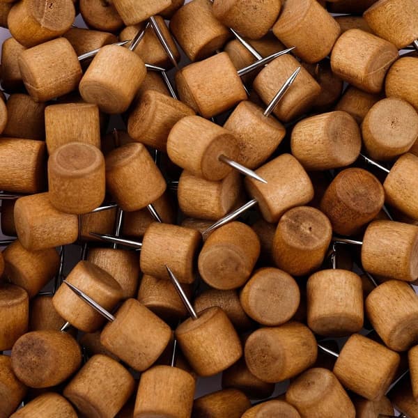 Træ Pushpins Push Pins Thumb Tacks
