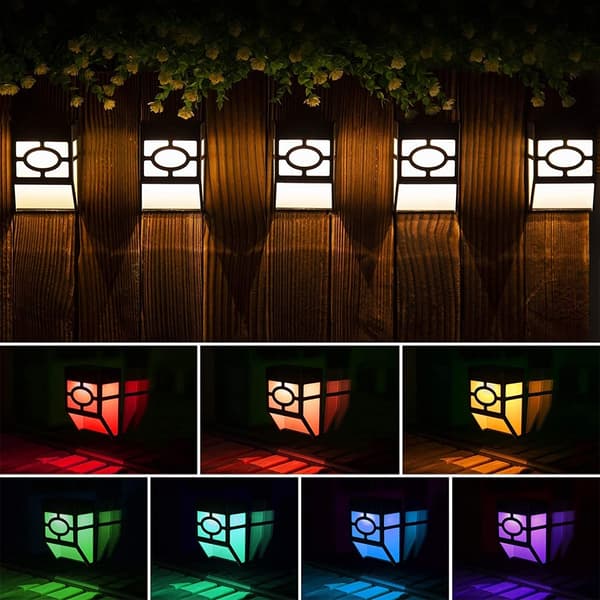 2stk LED Hagelys Step Light HVIT LYS HVIT LYS White Lights