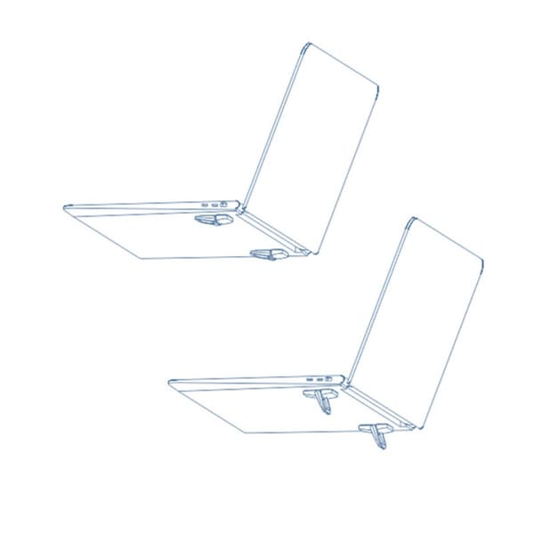 Bærbar stativ Tastaturholder SØLV ENKELLAGS ENKELLAG silver single layer-single layer