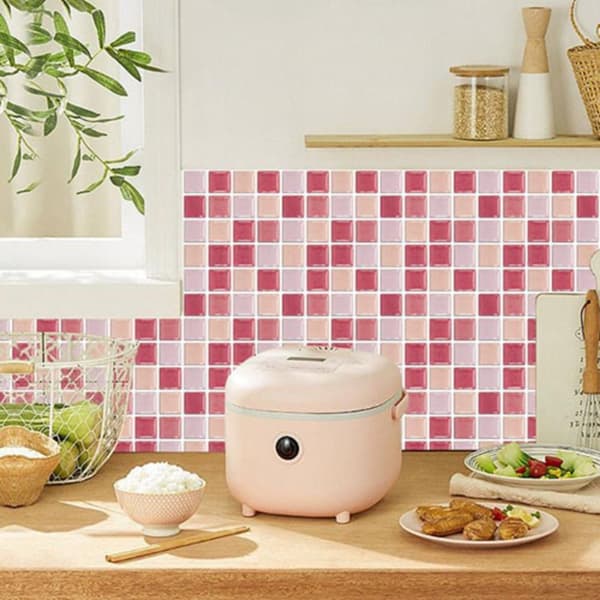 Veggdekor med mosaikkfliser 01 01 01