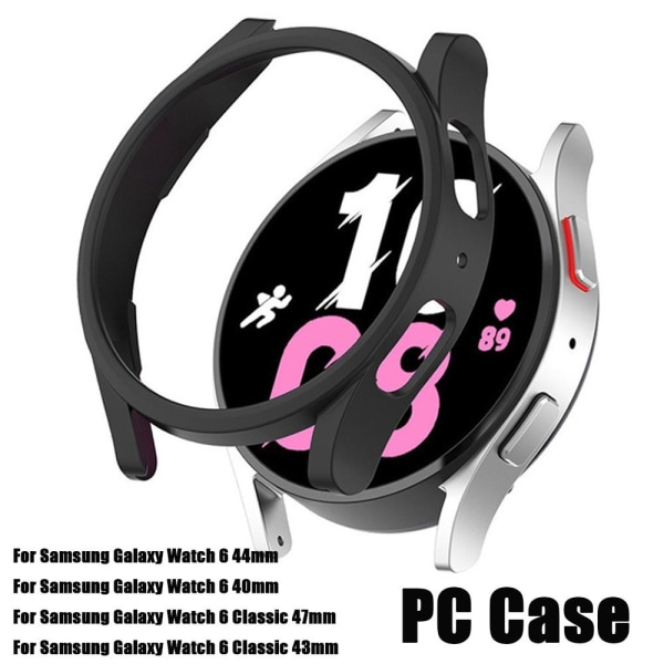 PC-taske Beskyttelsescover TRANSPARENT UR 6 40MM WATCH 6 40MM Transparent Watch 6 40mm-Watch 6 40mm