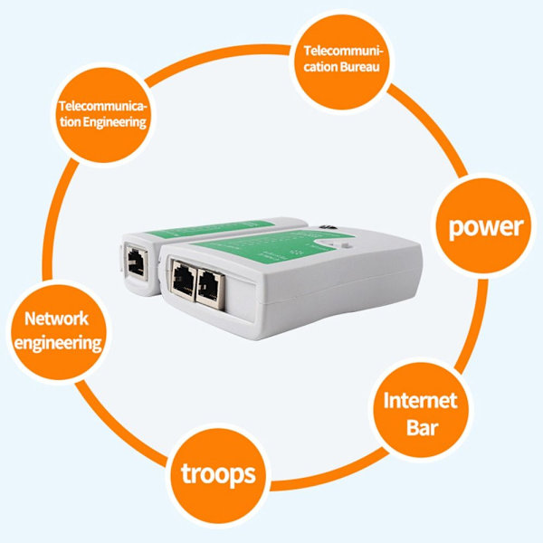 Netværkskabeltester LAN-kabeltest Netværkskabelværktøj