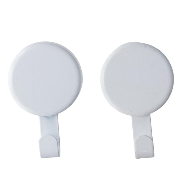 2 Stk Magnetisk Kranshenger Magnetkroker HVIT White