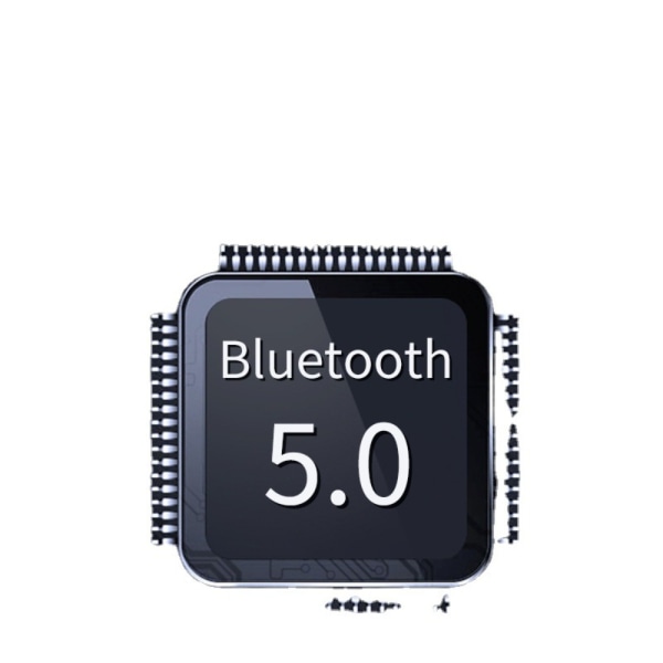 Handsfree Högtalartelefon Mikrofon Bluetooth 5.0 mikrofonvisir Black