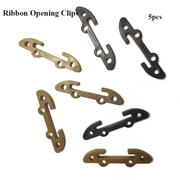 Outdoor Tactical Clip Ribbon åbningsklip KHAKI Khaki