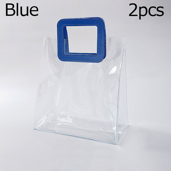 2stk gavepose Klar pose BLÅ blue