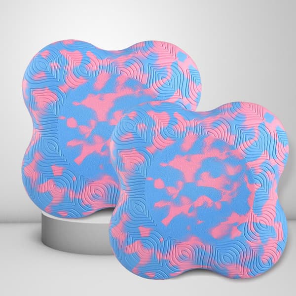 2st Yoga Stödplatta Mjuk matta MULTICOLOR multicolor