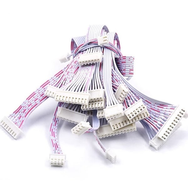 5 Stk Dobbelthovedet Kabelstik Kabel 20CM9P 9P 20cm9P