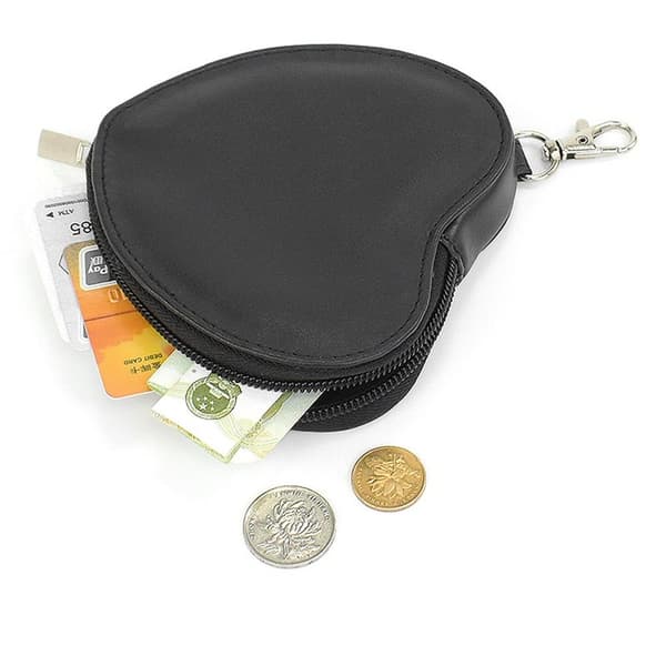 Dame Lady Wallet Lynlås Wallet SORT Black