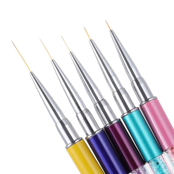 Nail Art Liner Brushes Draglinjer Penna BLÅ blue