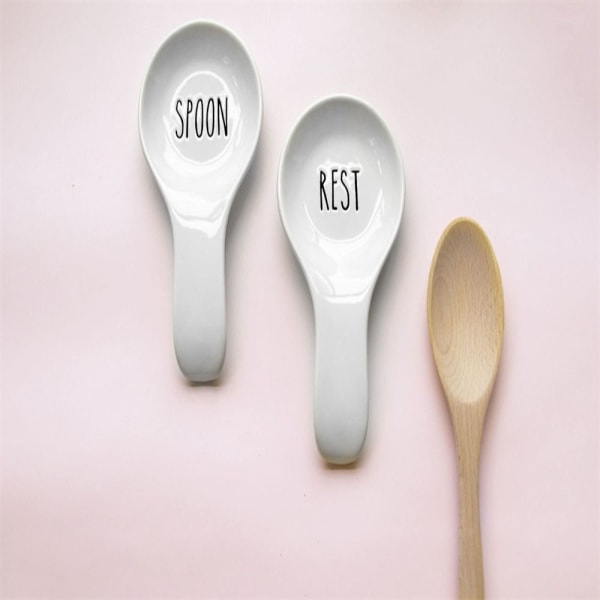 2stk Ske Holder Ske Rest SKE SKED Spoon