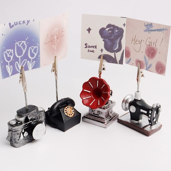 Memo Clip Hållare Pappersklämma Picture Card Display
