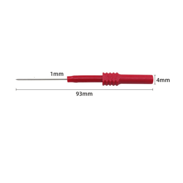 2 stk Fleksible Back Probe Pins Test Probe Adapter med Banan