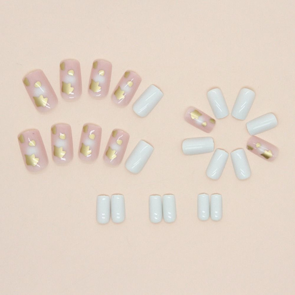 Fake Nails Square Head 3 3 3