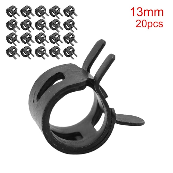 20 stk/parti fjederclips Fastener 20 stk 13 MM 20 stk 13 mm 20pcs 13mm
