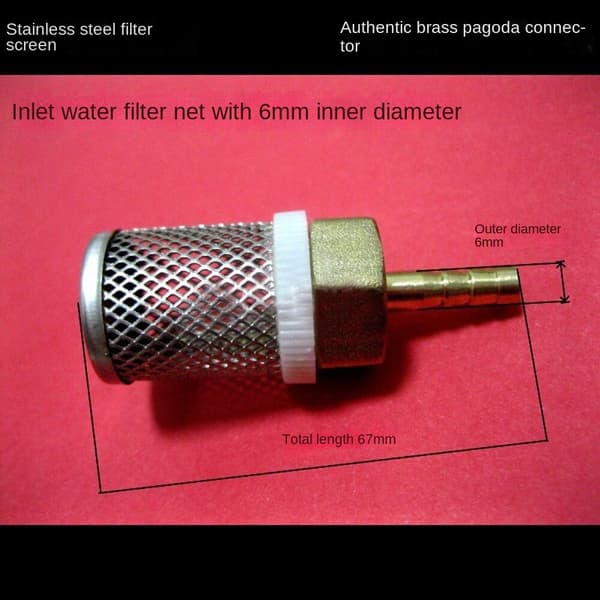 2 stk. Messing Filter Mesh Filter 12MM 12MM 12MM