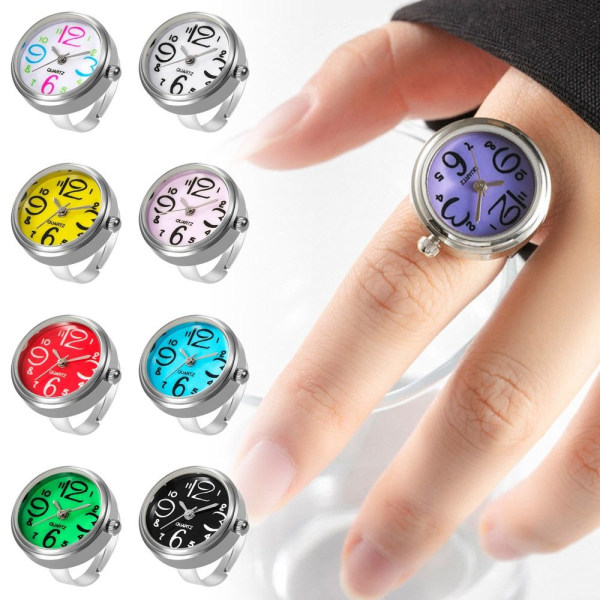 Digital Par Watch Ring Ring Watch MULTICOLOR Multicolor