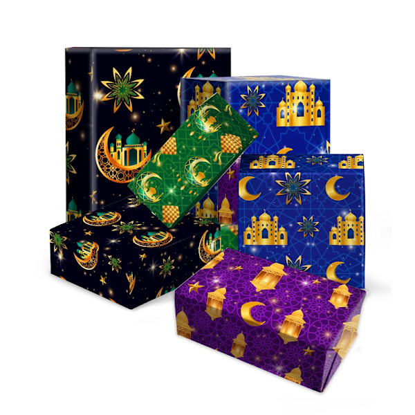 Presentpapper Muslimskt presentpapper Presentpapper 12pcs