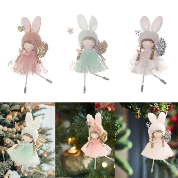 Angel Girl Doll Plyschleksaker GRÖN green