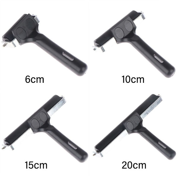 Gummirulle blekkmaling Trykkrulle 10CM 10cm