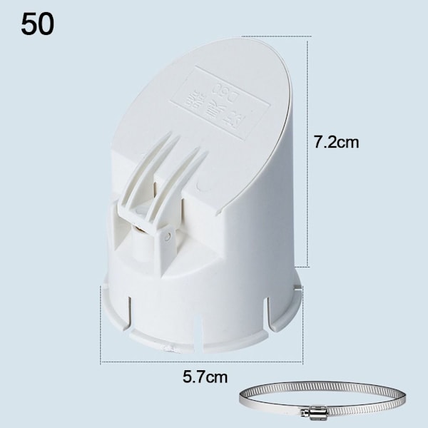 Dräneringsrör Golvavlopp Insektssäkert cover 50 50