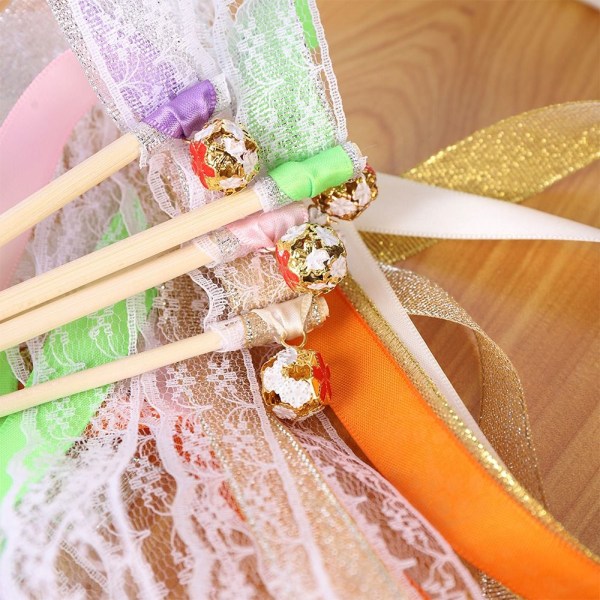 5 STK Ribbon Wands Fairy Sticks 04 04 04