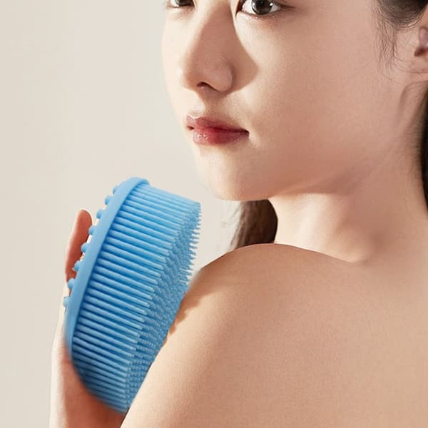 Body Scrubber Set Badsvamp BLÅ blue