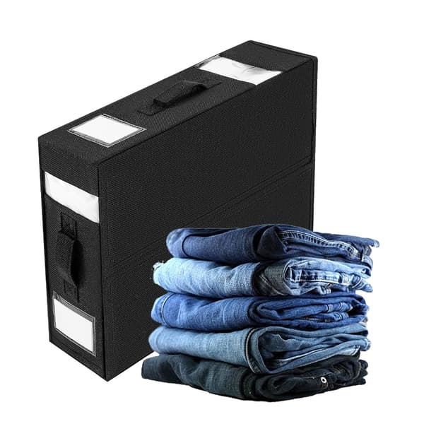 Set Förvaringslåda Vikbar Sängkläder Organizer GRÅ grey