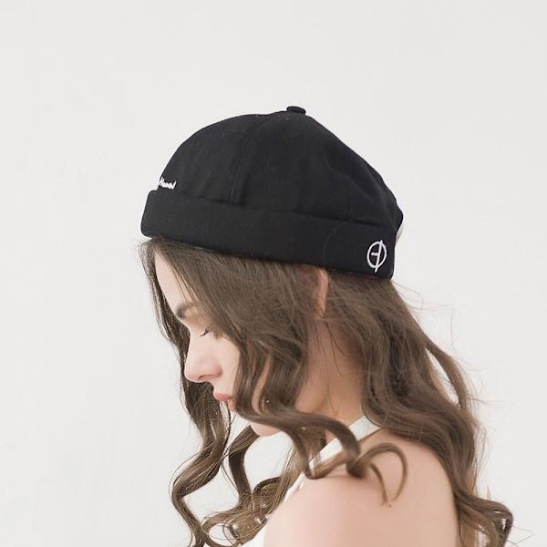 Bomull Docker Cap Beanie Hats GRÅ GREY