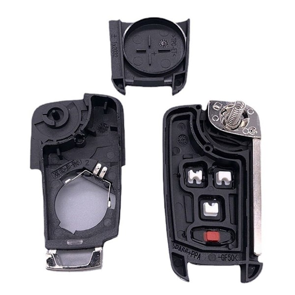 Fjernnøglekasse Bilnøgleskal 2 KNAPPER 2 KNAPPER 2 Buttons
