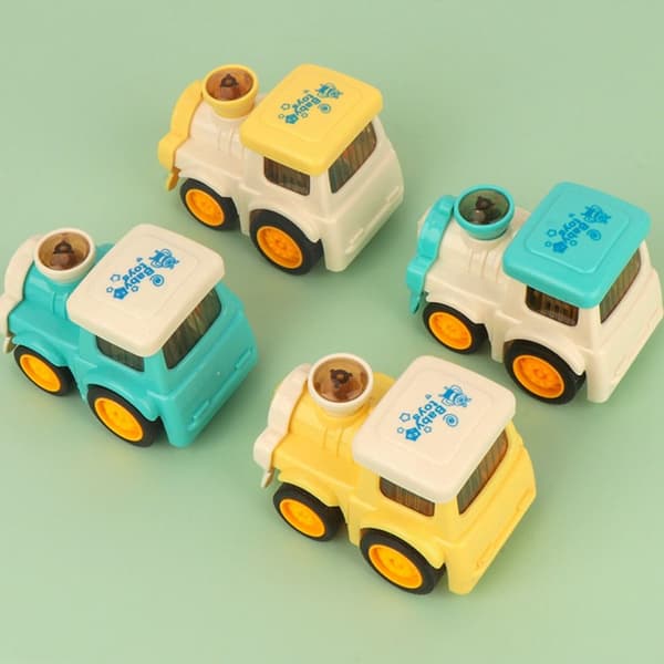 Mini inertial billegetøjsbil model BLÅ blue