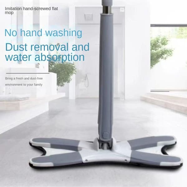Roterende moppe vask flad moppe GRØN green