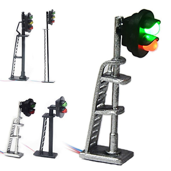 Togsignallampe Jernbanetrafiklys 3 3 3