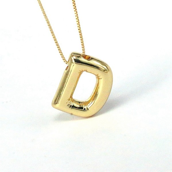 3D Letter Riipus kaulakoru Riipukset D D D