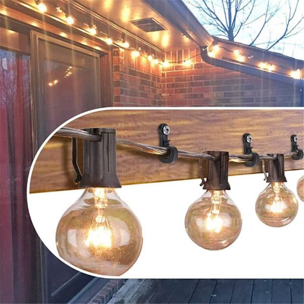 20 stk Hanger Kroker String Light Skrue Kroker