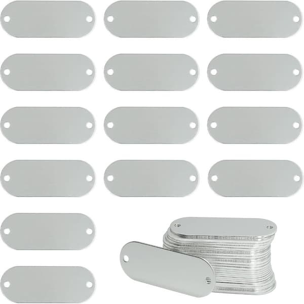 2 hull Tags Blanks Tags Aluminium Tags
