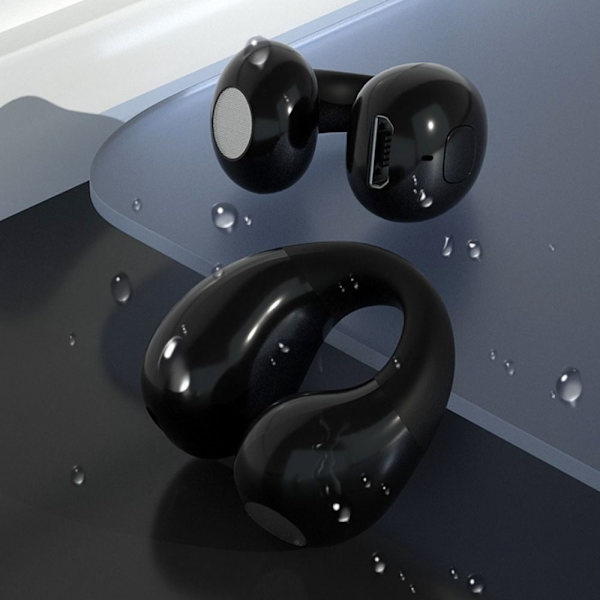 Langattomat kuulokkeet Bluetooth kuulokkeet MUSTA Black