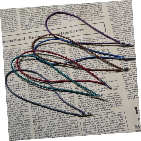12 st Notebook Elastisk rem Notebook Clothing Packaging Tejp