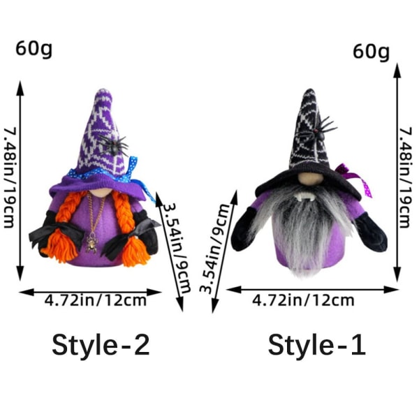 Ansigtsløs plysdukke Gnome Doll STYLE-2 STYLE-2 Style-2