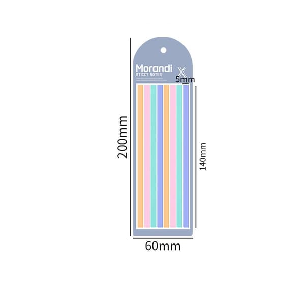3 stk Sticky Notes Memo Pad faner B B B