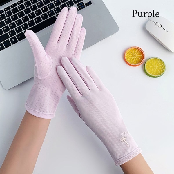 Summer Gloves Rukkaset VILLA purple