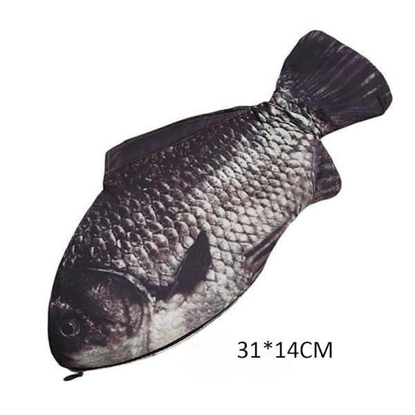 Fish Shape Case Carp Pen Bag 3 3 3