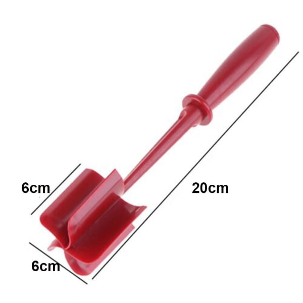 Køkken Kødhakker Food-Tool Masher Hakket oksekødsmaskine Red