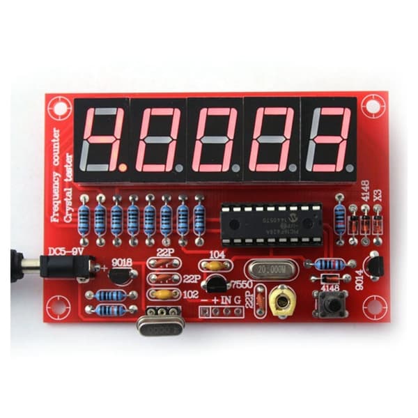 Frekvenstæller Krystal Oscillator Meter Tester Kit
