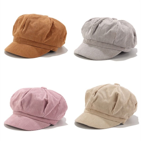 Octagon Hat Ducktail ROSA Pink